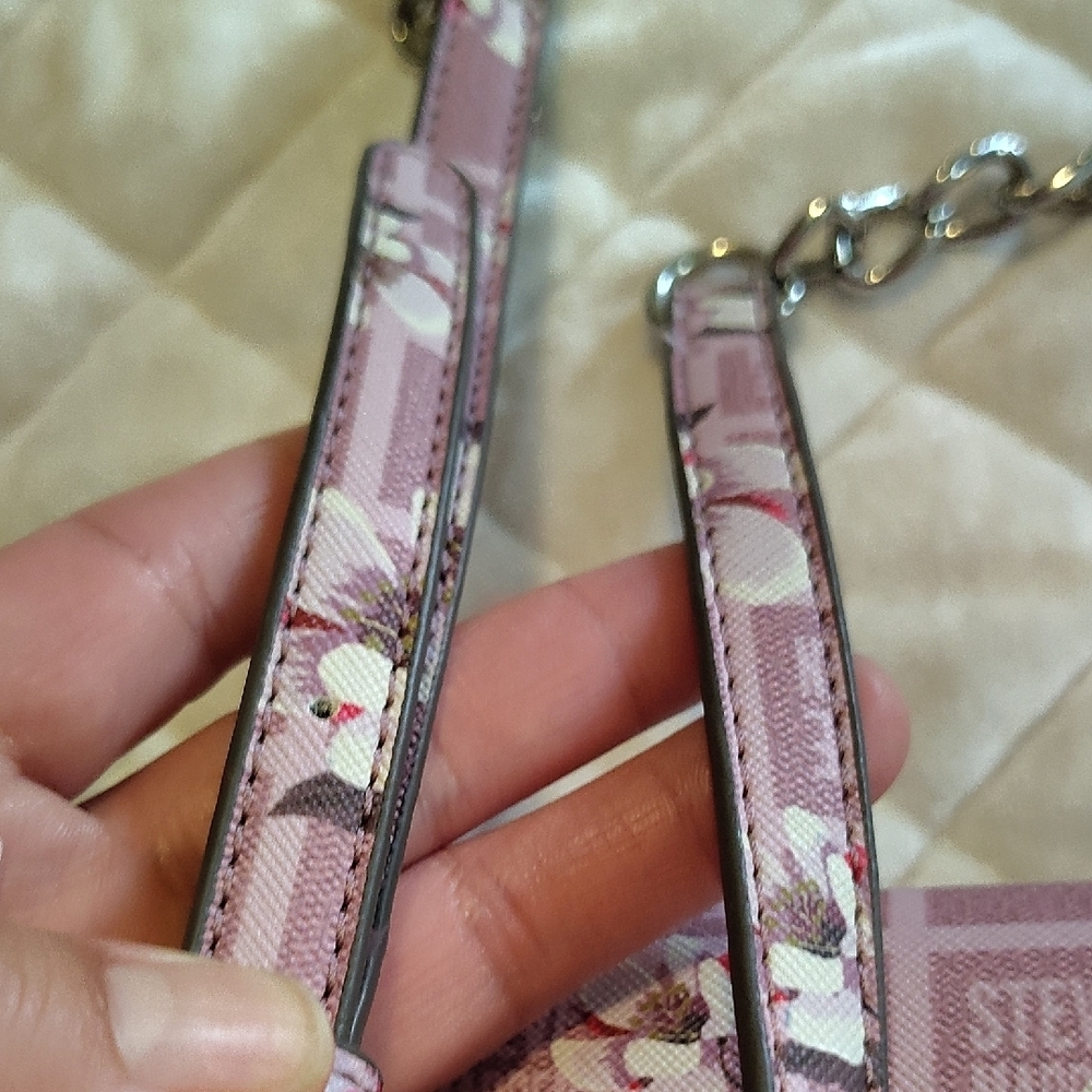 Steve Madden Pink Floral Women's Bag - Picture 14 of 15
